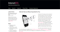 Desktop Screenshot of internet-101.com